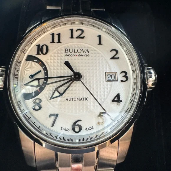Bulova AccuSwiss Calibrator Automatic Men's Watch 63B172